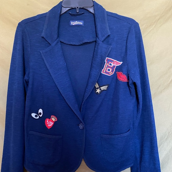 ♥️. BLUE BLASER / CARDIGAN/ JACKET FROM FRESHMAN BRAND - Picture 1 of 7